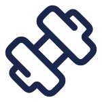 Dumbbell Large SVG Icon